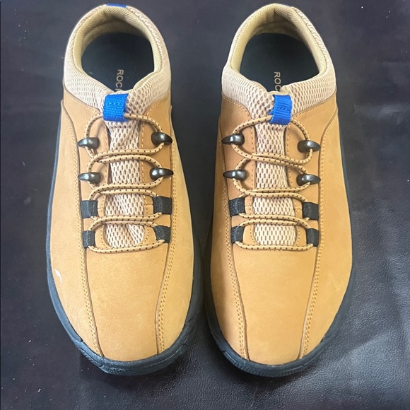 Rockport Men's Camel and Navy Sneakers - Picture 1 of 7